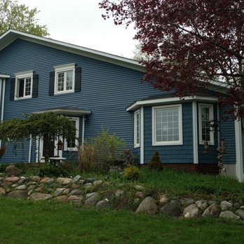 Direct Exteriors - Bayou Blue Siding White trum - Windows Installation Near Me - Waterford Township, Michigan Direct Exteriors - Bayou Blue Siding White trum - Windows Installation Near Me - Waterford Township, Michigan