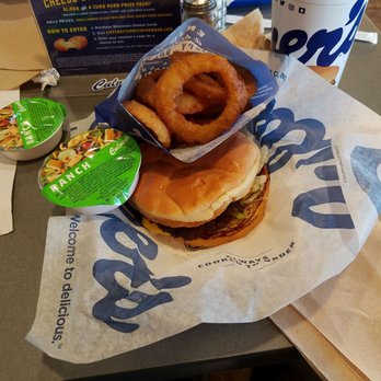 Culver's - Butter bacon burger basket combo with onion rings - Fast Food Near Me - Shelby Township, Michigan Culver's - Butter bacon burger basket combo with onion rings - Fast Food Near Me - Shelby Township, Michigan
