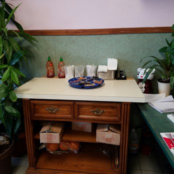 Dragon Town - Help yourself to sauces in pavkets. - Chinese Near Me - South Lyon, Michigan Dragon Town - Help yourself to sauces in pavkets. - Chinese Near Me - South Lyon, Michigan