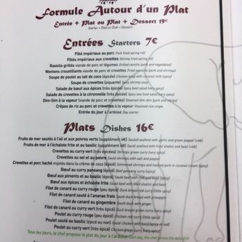 Eléphant d'Argent - Entrees & plates - Thai Near Me - Versailles, 78 Eléphant d'Argent - Entrees & plates - Thai Near Me - Versailles, 78