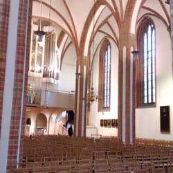 St. Nikolai-Kirche - Nave looking towards the west end, St Nikolai-Kirche, Spandau