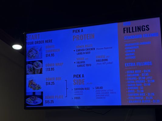 Menu photo 3 Doner Box Seattle, WA