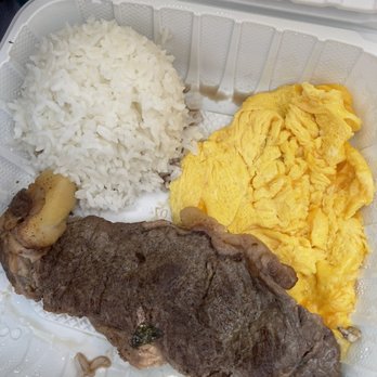 Eggs 'n Things Ko Olina - Ribeye Steak & Eggs. Sad thin little piece of ribeye for $22. - American Near Me - Kapolei, Hawaii