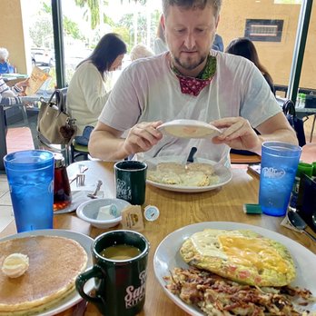Sara's Kitchen - California Omelette, Homemade Hash Browns, Stack of 2 Pancakes - Breakfast & Brunch Near Me - Palm Beach Gardens, Florida Sara's Kitchen - California Omelette, Homemade Hash Browns, Stack of 2 Pancakes - Breakfast & Brunch Near Me - Palm Beach Gardens, Florida