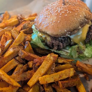PieZanos Pizza and Wings - Cheese burger and hand cut fries. - Pizza Near Me - Princeton, Wisconsin PieZanos Pizza and Wings - Cheese burger and hand cut fries. - Pizza Near Me - Princeton, Wisconsin