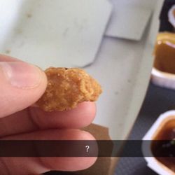 McDonald's - This is the "chicken nugget"