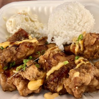 Joey's Kitchen Napili - Garlic Chicken Plate - Filipino Near Me - Lahaina, Hawaii