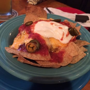 Alexander's Tavern - Happy hour nachos (they gave extra tortilla chips for no extra charge) - Bars Near Me - Baltimore, Maryland