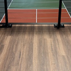 Dallas Watson Flooring - Commercial flooring install at Picklewood Paddle Club.