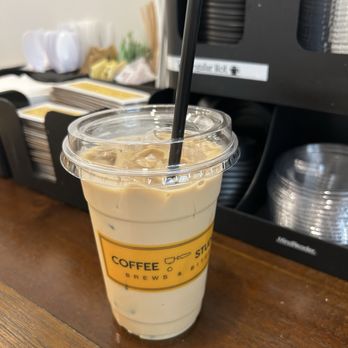 Coffee Studio - Honey lavender iced latte - Coffee & Tea Near Me - Cary, North Carolina Coffee Studio - Honey lavender iced latte - Coffee & Tea Near Me - Cary, North Carolina