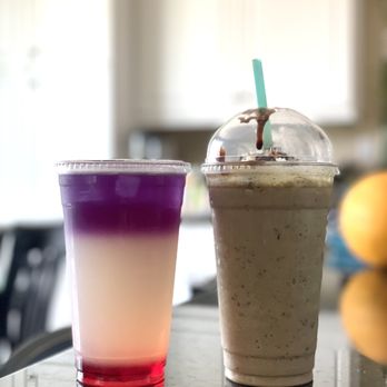 The Cupcake & Espresso Bar - Matcha Mint Chip Ghiacciato & Mermaid Lemonade - Cupcakes Near Me - Moreno Valley, California The Cupcake & Espresso Bar - Matcha Mint Chip Ghiacciato & Mermaid Lemonade - Cupcakes Near Me - Moreno Valley, California
