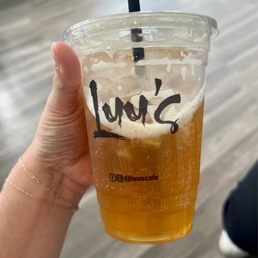 Passionfruit green tea Passionfruit green tea