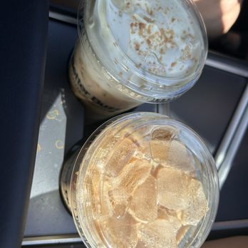 Better Buzz - iced snickerdoodle latte the best drink ever with coconut cold foam - Coffee & Tea Near Me - Las Vegas, Nevada