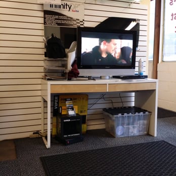 The Tint Shop - TV in lobby area - Car Window Tinting Near Me - Glen Burnie, Maryland