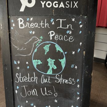 YogaSix Land Park - outside sign - Yoga Near Me - Sacramento, California