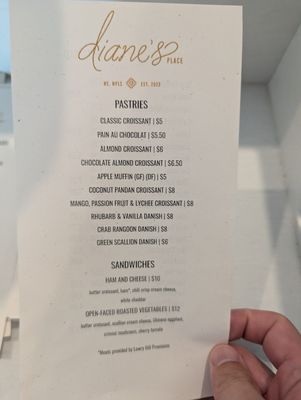 Menu photo 1 Diane’s Place Minneapolis, MN