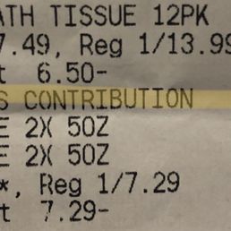 a receipt for a bath tissue a receipt for a bath tissue