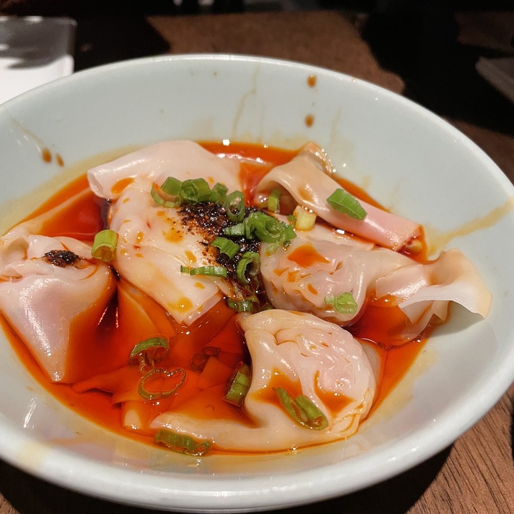 The Bao - Wonton in Chili Oil - Shanghainese Near Me - New York, New York The Bao - Wonton in Chili Oil - Shanghainese Near Me - New York, New York