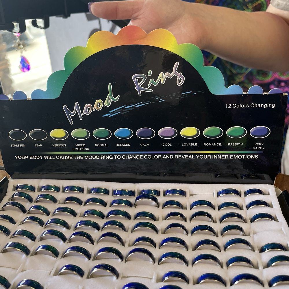 Rock Your World - Mood rings with color board. - Supernatural Readings Near Me - Chandler, Arizona