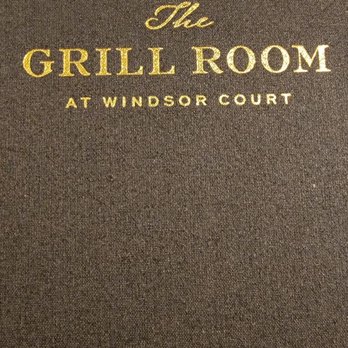 The Grill Room - Menu - New American Near Me - New Orleans, Louisiana