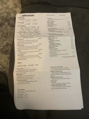 Menu photo 2 Reds Place Ashland, KY