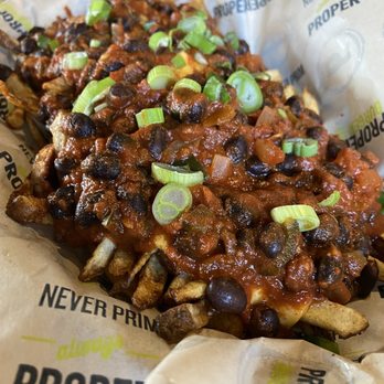 Proper Burger - Vegan chili cheese fries - Burgers Near Me - Salt Lake City, Utah