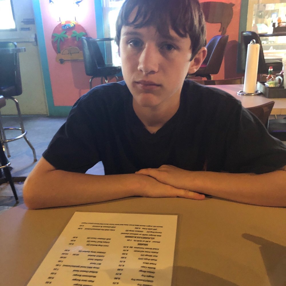 Augie's Sunset Cafe - My lunch companion is not in the best of moods. - American Near Me - Fort Worth, Texas