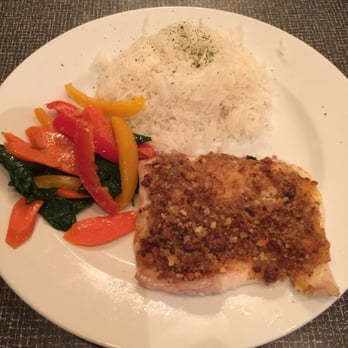 The Grafted Root Eatery - White fish and fresh veggies - New American Near Me - Grand Blanc, Michigan