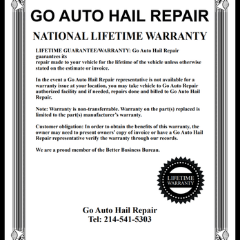 Go Auto Hail Repair - Life time guarantee on all our work, - Body Shops Near Me - Fort Worth, Texas Go Auto Hail Repair - Life time guarantee on all our work, - Body Shops Near Me - Fort Worth, Texas