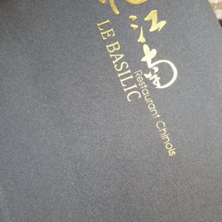Le Basilic - Menu front