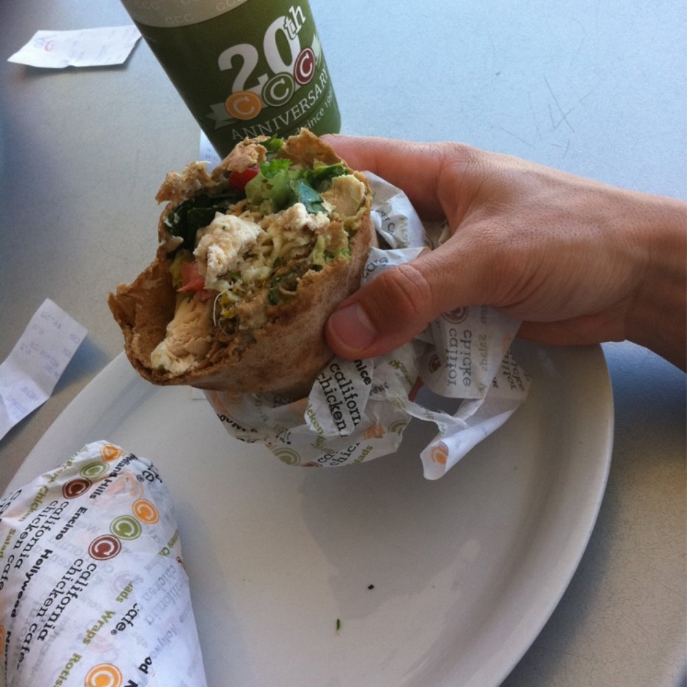 Calif Chicken Cafe - Excellent Wrap! Healthy and Tasty! - American Near Me - Northridge, California