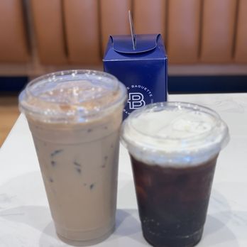Paris Baguette - Latte & vanilla cold brew - Bakeries Near Me - Tukwila, Washington