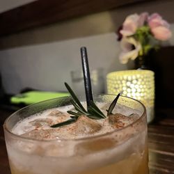 Dovetail - Whiskey sour with a Rosemary twist.  Amazing.  Could taste every flavor.  So good