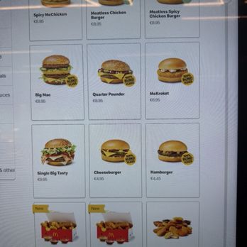McDonald's - Fast Food Near Me - Amsterdam Airport Schiphol, New Hampshire