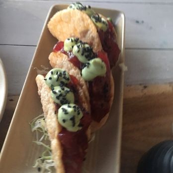 Monkeypod Kitchen by Merriman - Poke Tacos - New American Near Me - Kihei, Hawaii