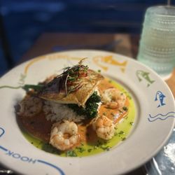 Hook line and sinker, fresh catch chefs daily creation