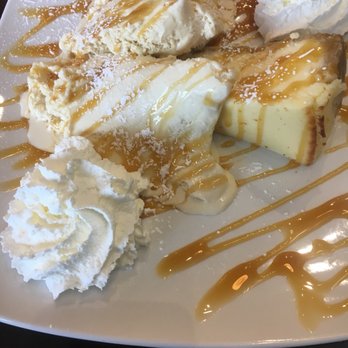 White Rabbit Dessert Experience - The cream was so yummy and taste home made the caramel was really good but not the cheesecake - Desserts Near Me - Tonawanda, New York