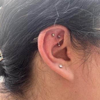 Laughing Buddha Body Piercing - Rook done by Eric! - Piercing Near Me - Riverside, California