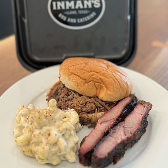 Inman's BBQ - Chopped Brisket Sandwich - Barbeque Near Me - Marble Falls, Texas