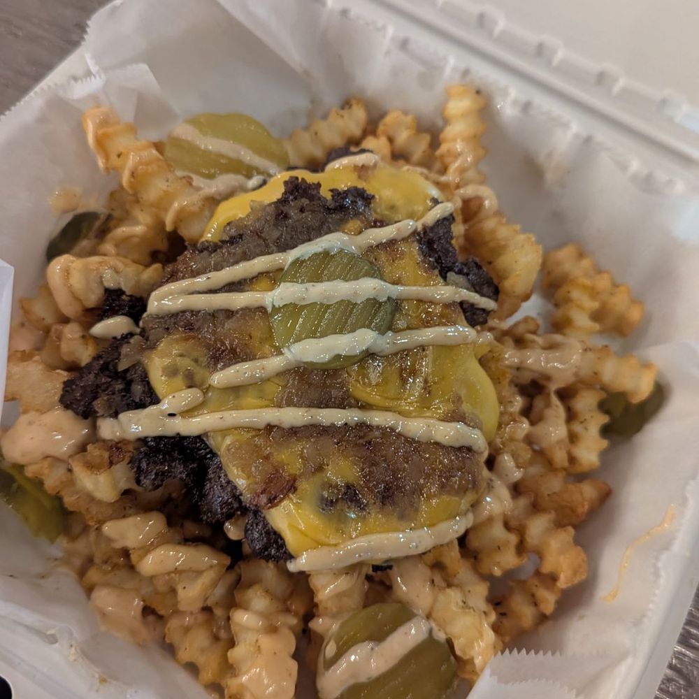 Crispy Boi Burgers - Loaded fries - Food Trucks Near Me - Boulder City, Nevada