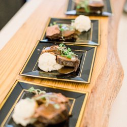 Well Oiled Events - Braised beef short rib with truffle mashed potatoes