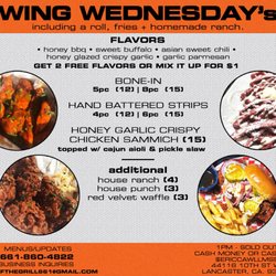 Hot off the Grill - Wing Wednesday