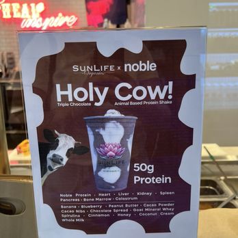 SunLife Organics - Holy Cow smoothie - Juice Bars & Smoothies Near Me - Las Vegas, Nevada