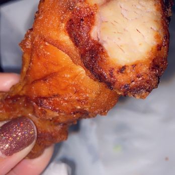 Milk and Tea - Still frozen on the inside chicken. - Bubble Tea Near Me - Buffalo, New York Milk and Tea - Still frozen on the inside chicken. - Bubble Tea Near Me - Buffalo, New York