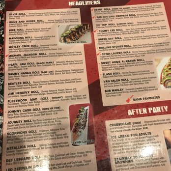 Rock N Roll Sushi - Asian Fusion Near Me - Trussville, Alabama