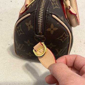 Van Y - The strap ring of the leather bag fell off. - Sewing & Alterations Near Me - Richmond Hill, Ontario