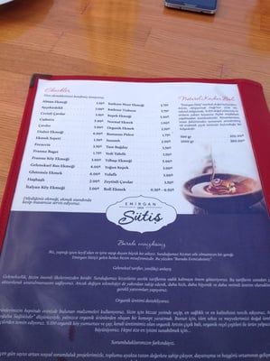 Menu photo 3 Emirgan Sütiş Istanbul, 34