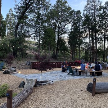 Evergreen Lodge Yosemite - Tent cabin common area - Hotels Near Me - Groveland, California Evergreen Lodge Yosemite - Tent cabin common area - Hotels Near Me - Groveland, California