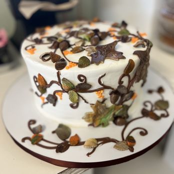 Pollman's Bake Shop - Fall theme birthday cake - Bakeries Near Me - Mobile, Alabama