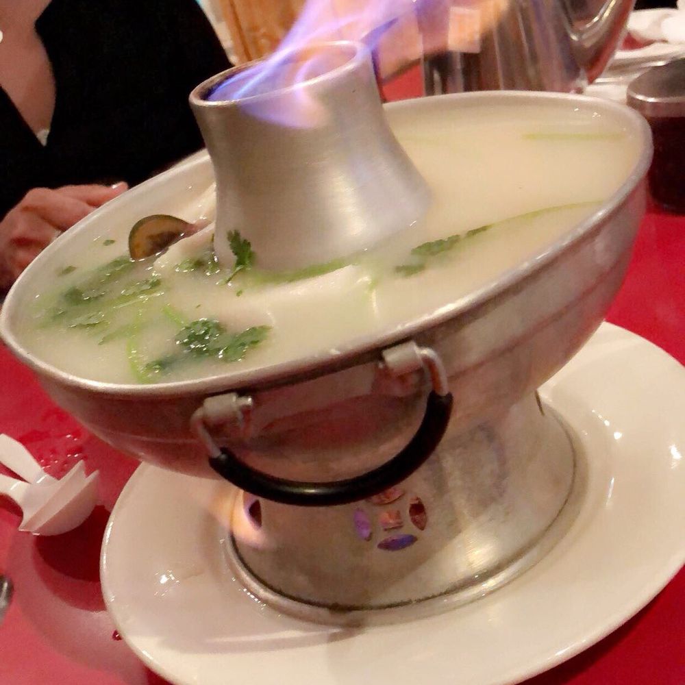 Vim Thai Restaurant - Seafood soup.. ask for spicy on the side so everyone can choose how much they want. - Thai Near Me - Pacoima, California Vim Thai Restaurant - Seafood soup.. ask for spicy on the side so everyone can choose how much they want. - Thai Near Me - Pacoima, California
